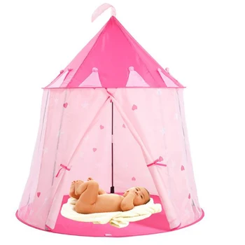 

Children Princess Castle Baby Playhouse Infant Sleep Nest Bed Play Tent for Kids Game Tent Indoor Outdoor Garden Play House