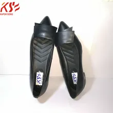 2017 flats women sharp top shoes summer fashional patent genuine really leather shoes luxury designer comfortable shoes female