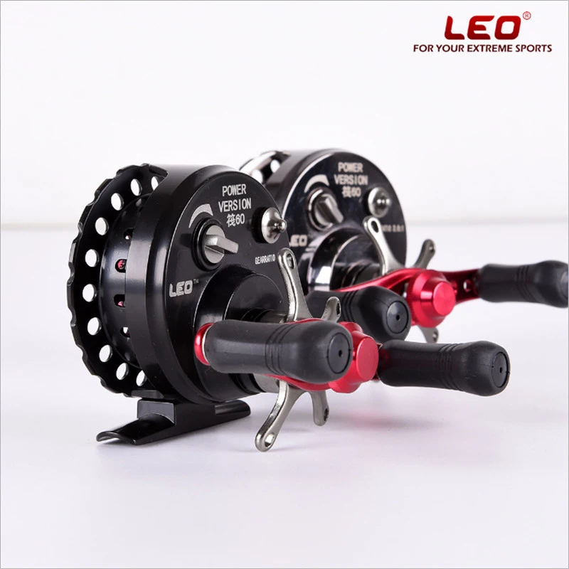 

LEO FAFT60 Fly Fishing Reel Wheels Boat Fishing 2.6:1 175g Aluminum Alloy Left Hand Right Hand Fishing Tackle Accessories Pesca