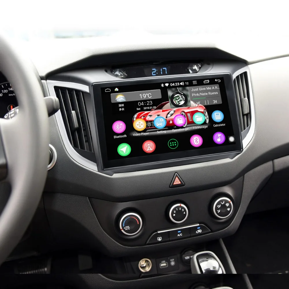 Android 8 1 Автомобильный gps мультимедийный плеер для hyundai creta ix25 автомобильный