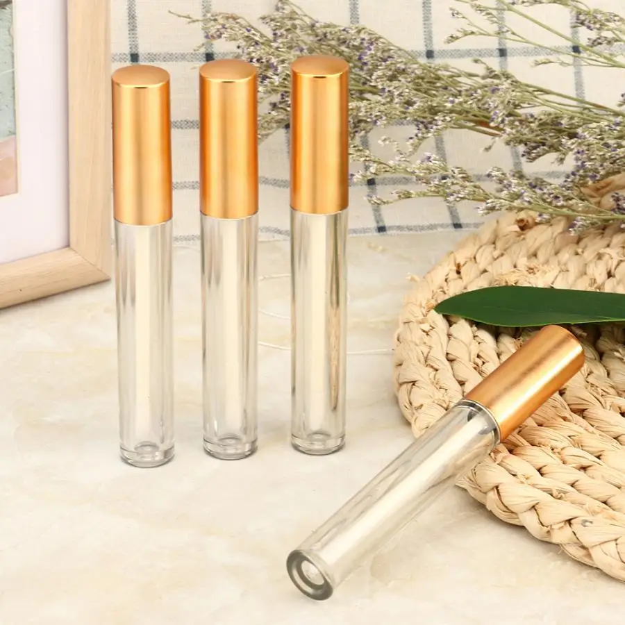 

10pcs Lip Gloss Tube Refillable Lip Balm Empty Bottle Container for Lip Makeup