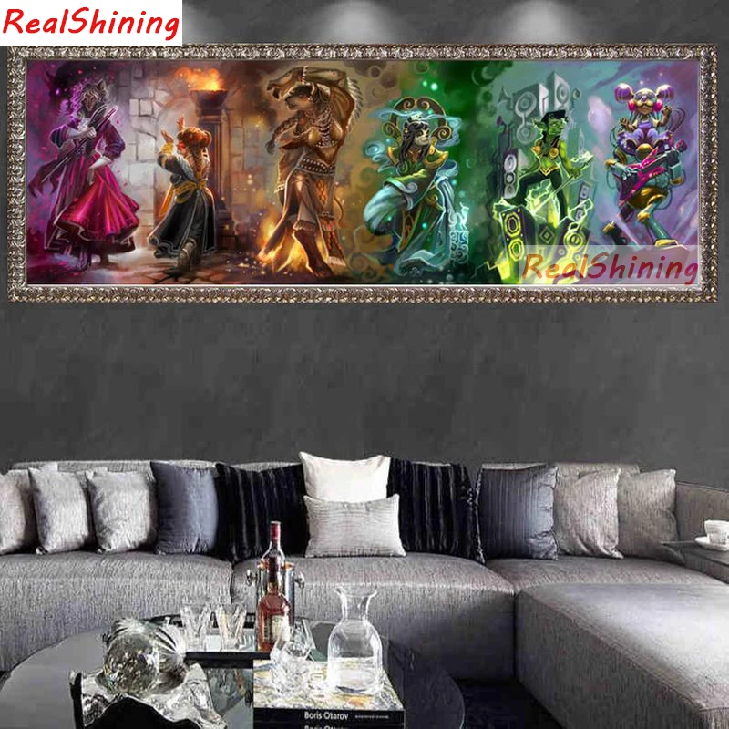 

Large size picture World of Warcraft diamond Embroidery diy diamond painting 5d cross stitch diamond pictures H1989
