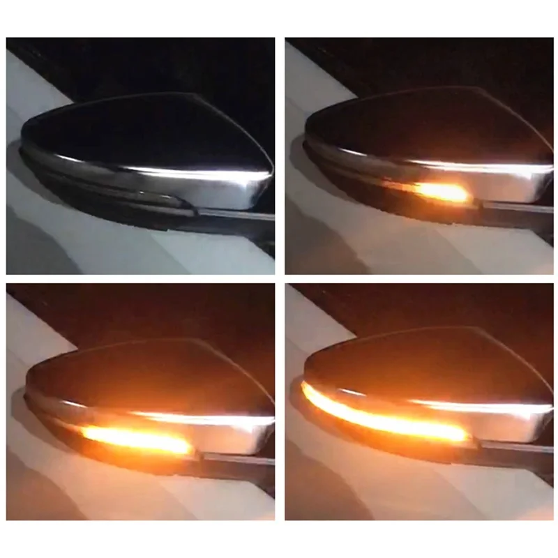 Dynamic LED Indicator Turn Light Signal Side Mirror fits for VW Volkswagen Passat CC B7 Beetle EOS Scirocco R Jetta A6 GLI RLine for volkswagen vw passat b6 3c2 2005 2010 led car styling side mirror with indicator turn signals lights 1k0 949 101 102