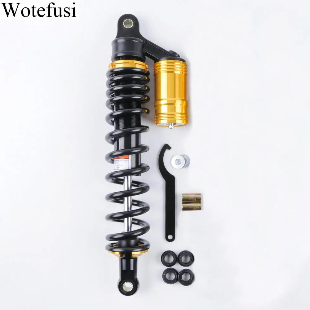 Wotefusi 1 шт. 400 мм Универсальный для скутера ATV Quad Dirt Sport Bike Go Kart воздушный амортизатор [PA630]