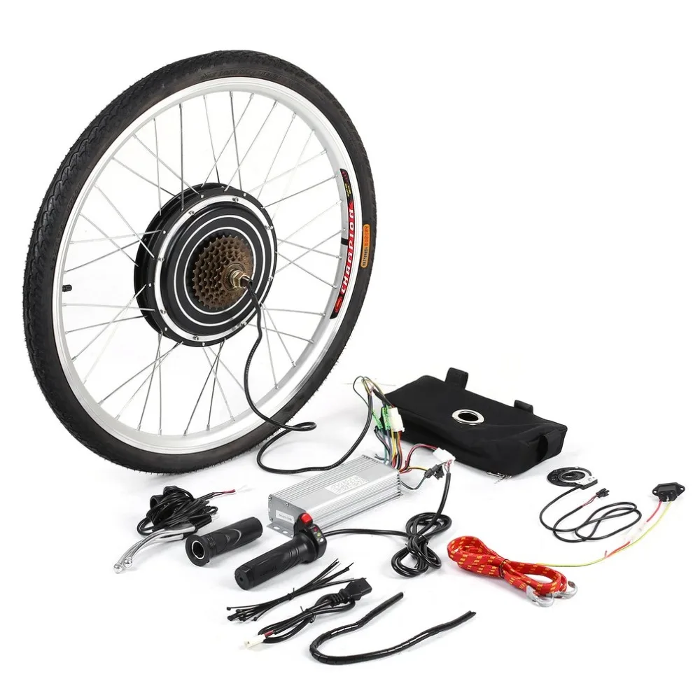 

1000W 48V Professional Electric Bicycles E-Bike 26inch Rear Wheel Conversion Kit Cycling Brushless Motor Best Replacement