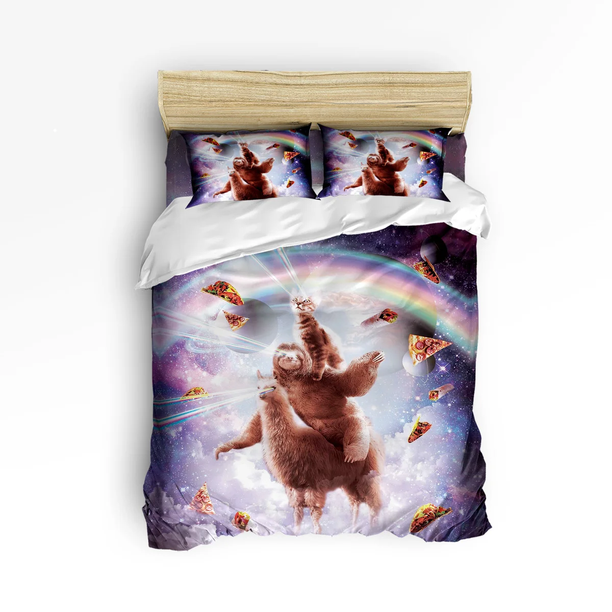 

Arts 3d Space Sloth Cat Funny 3 Pcs 4 Pcs Bedding Set Star War Duvet Cover Set Comforter Bedding Sets Adult Kids Free Shipping