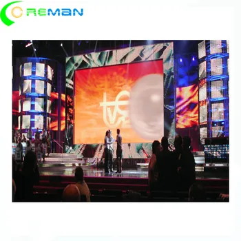 

Coreman easy maintenance indoor P4 led screen panel aluminum cabinet rental P4 P3 led video wall indoor led display
