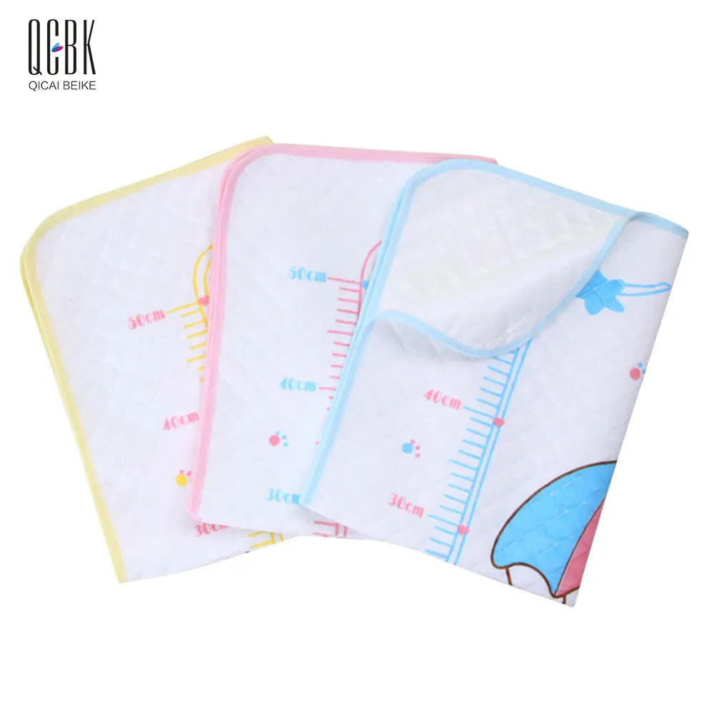 35*45cm / 50*70cm / 70*105cm Organic Cotton + Waterproof Layer Baby