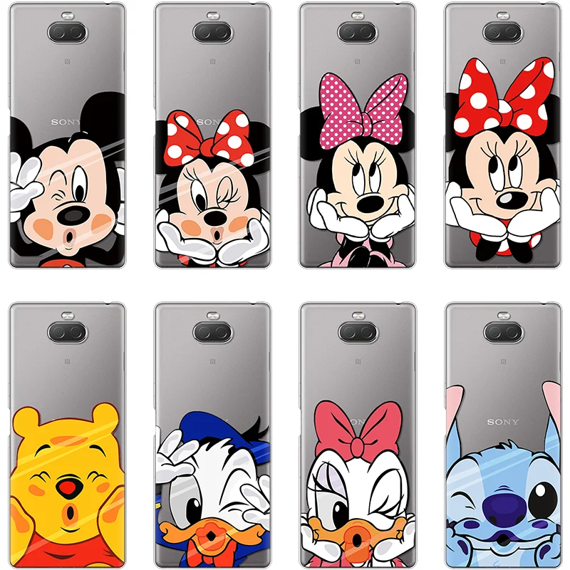 

Cute Cartoon For Sony XZ1 Compact Cover Soft TPU For Sony Xperia L1 L2 X XA XA1 XA2 Ultra Plus XZ Compact Z5 XZ3 Xperia 10 Case