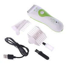 USB Перезаряжаемый Электрический детский триммер для стрижки волос регулируемая бритва