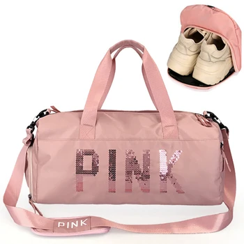 

2018 New Men Sport Gym Bag Lady Women Fitness Travel Handbag Outdoor Backpack with Separate Space For Shoes sac de sport