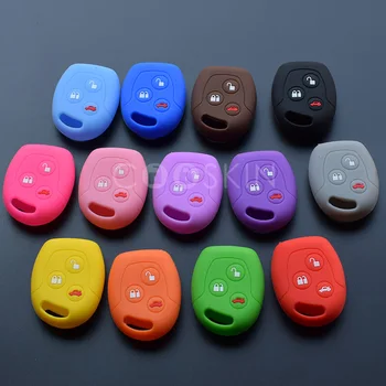

SILICONE CAR KEY FOB COVER FOR FORD MON-DEO FIESTA FOCUS C-Max KA GALAXY SILICONE KEY REMOTE HOLDER PROTECT CAP SET 100PCS