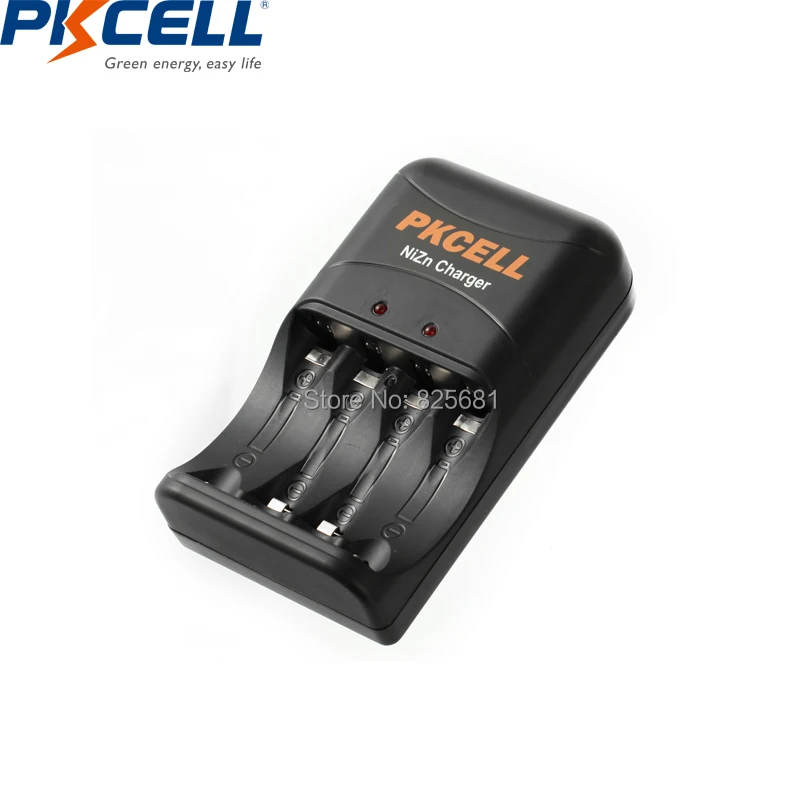 Аккумуляторные батареи PKCELL 4 шт. NIZN AA 1 6 МВт/ч и ni zn AAA aaa в с зарядным устройством