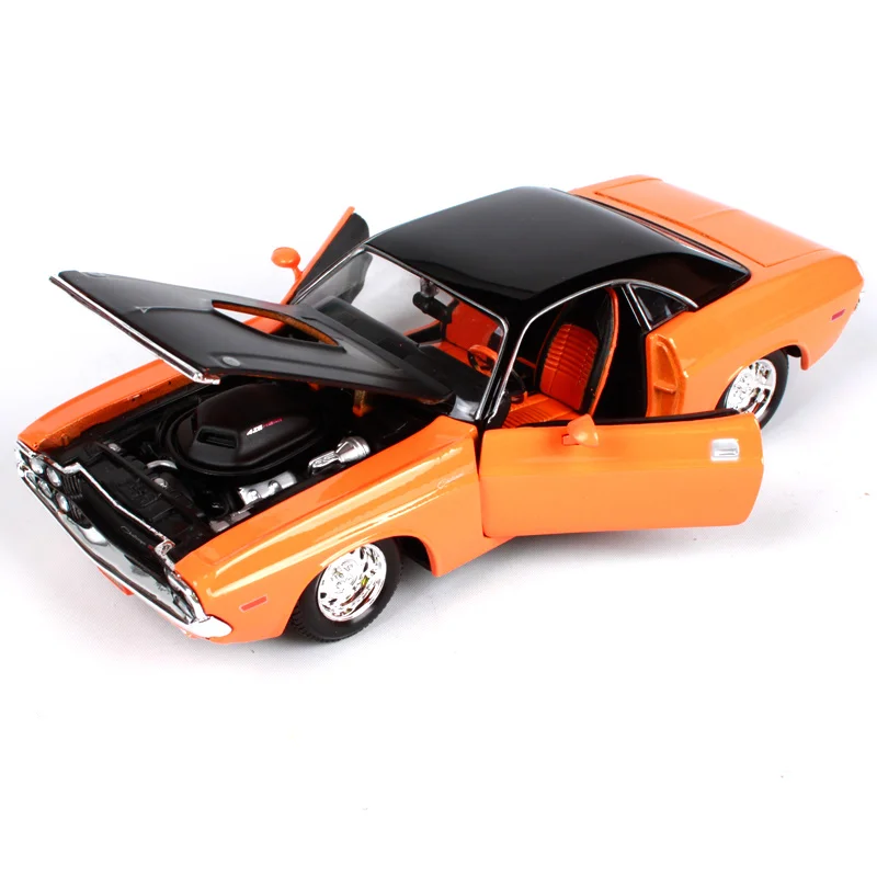 Maisto 1:24 1970 DODGE Challehger R/T Классическая Современная мышечная спортивная машина литая под давлением модель автомобиля игрушка Новинка в коробке 32518