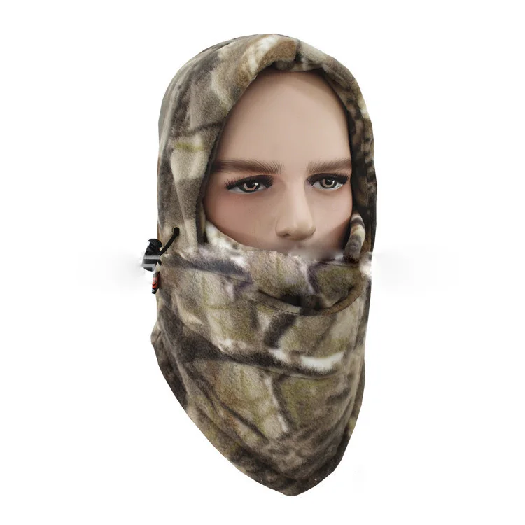 Winter Outdoor Camouflage Multifunctional Fleece Cap Windproof Hats 02 ...