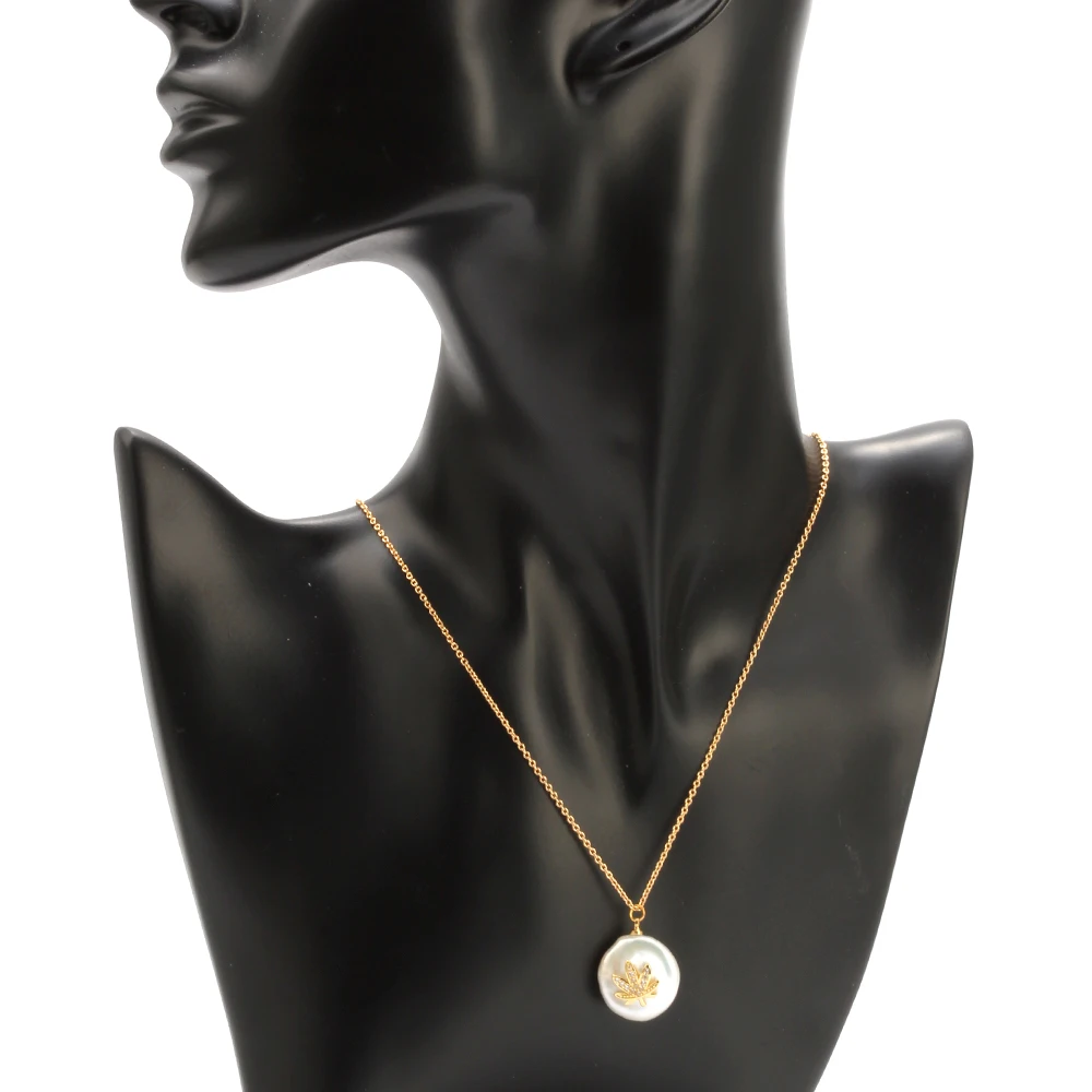 Ожерелье с кулоном «Счастливый глаз», ожерелье с листьями сглаза, ожерелье золотого и серебряного цвета, длинная цепочка с микро цирконием, ювелирное изделие, подарок для женщин EY6271