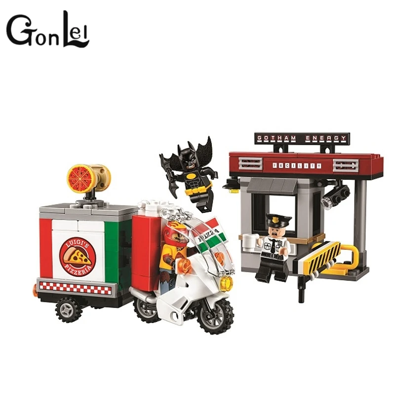 

Legoinglys BATMAN MOVIE 10629 Scarecrow Special Delivery Vehicle Building Blocks set DIY Bricks toy Gift for children Kids toys