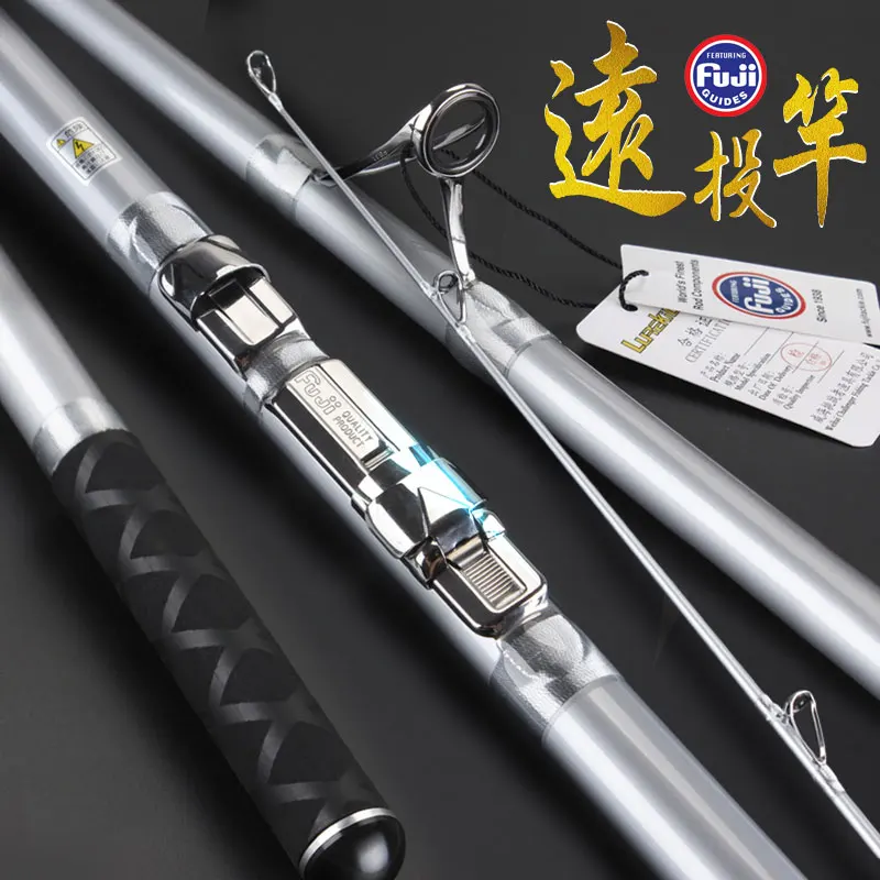 Lurekiller Japan Full Fuji Surf Rod 4,20 м 46 т карбоновая 3 секции 80-150 г/100-250 г удочка для серфинга