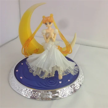 

Cute Anime Sailor Moon Tsukino Usagi Princess Serenity PVC Action Figure Collectible Model Toys Doll Gift 13cm