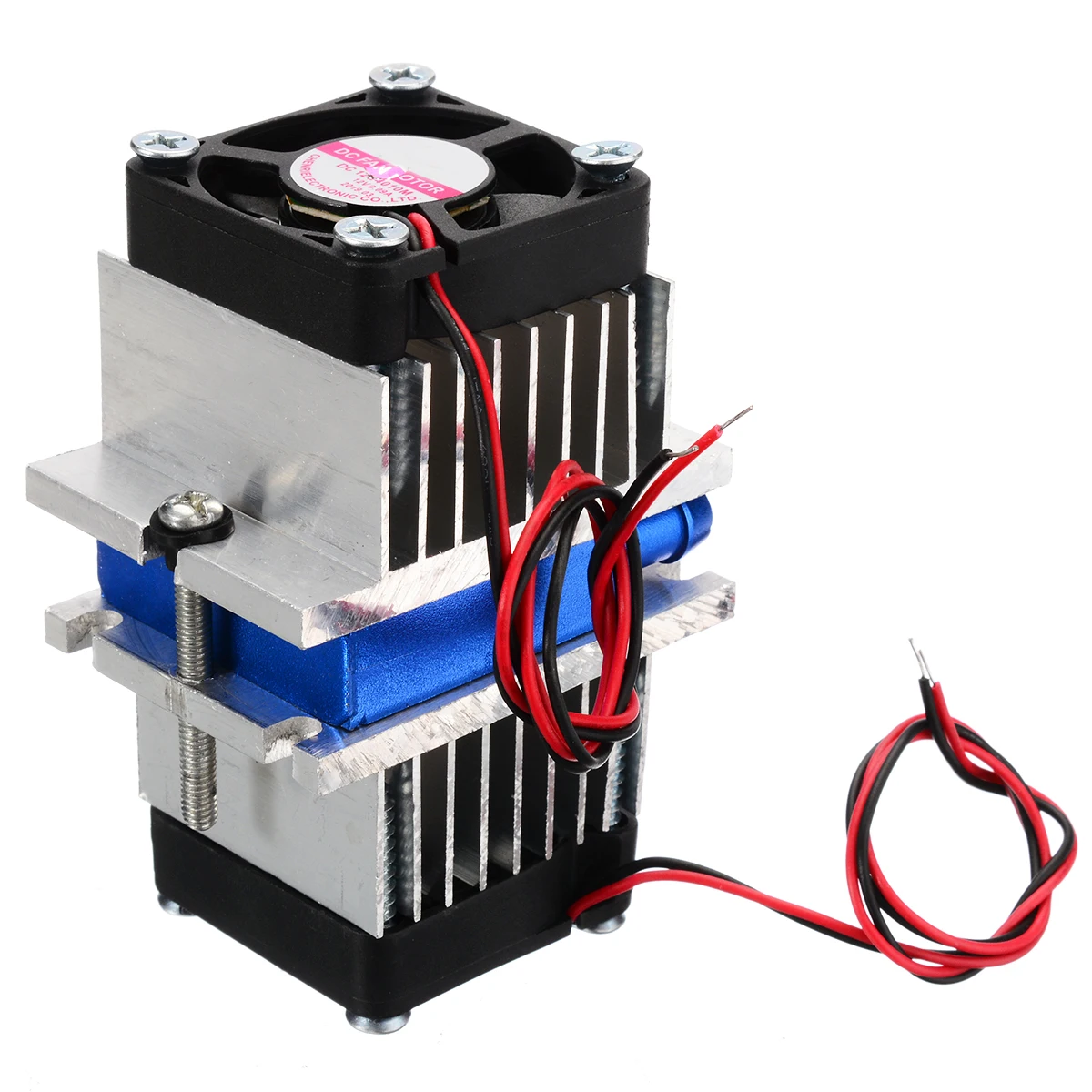 1Pcs Thermoelectric Refrigeration Cooling System DIY Kit Thermoelectric Cooler Refrigeration Cooling System with Fan