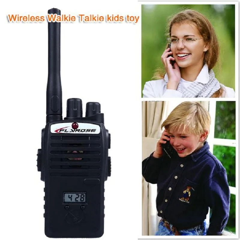 

2PCS Electronic Walkie Talkie Toy Wireless Intercom Toy Kids Child Mni Handheld juguetes Children Best Gift