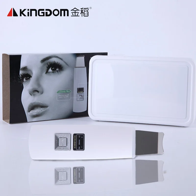 KD-8020 Portable Ultrasonic Facial Cleaner Face Care Tool Removal Skin Cleaning Scrubber Ultrasound Peeling Spa Beauty Massager -4