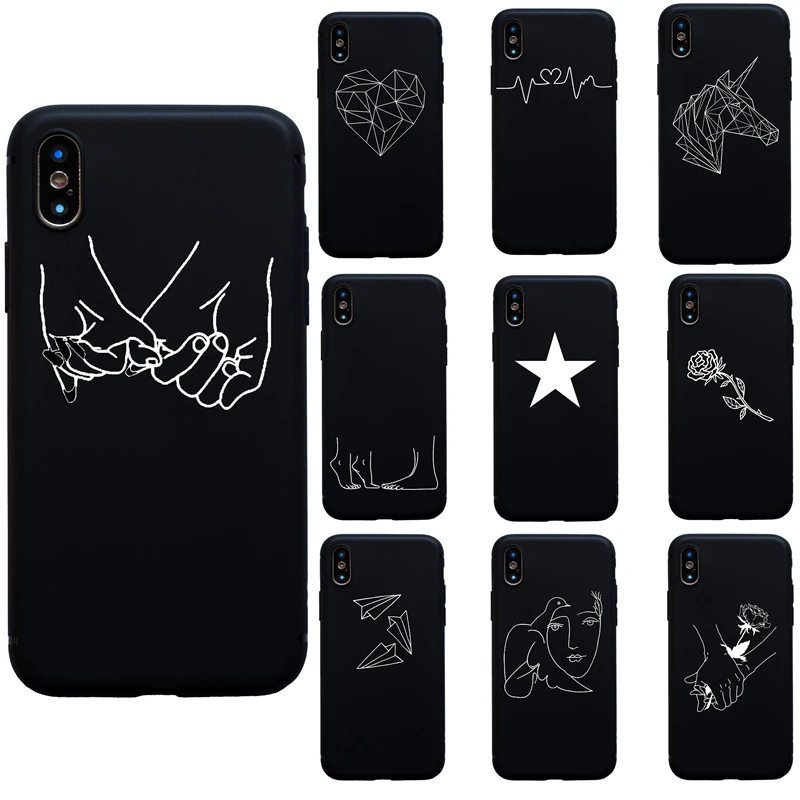 3D рельефный современный чехол в стиле ретро для iPhone 7 8 Plus X XS Max XR мягкий