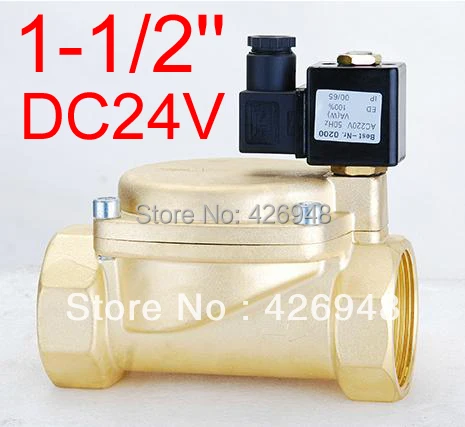 1-1/2 'ɱ 5 дюйма DN40 DC24V N/C мембранный электромагнитный клапан 0927600 для воздуха