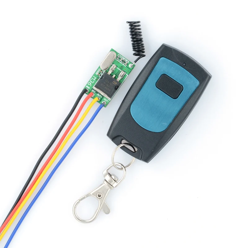 

DC6V-36V 12V 24V 16V 28V 36V Car Bus Truck Train Wireless Remote Control Switches 315Mhz Mos Receiver No Sound With transmitter