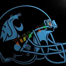 LA189-шлем cousgars светодиодный неоновый свет вывеска домашний декор ремесла