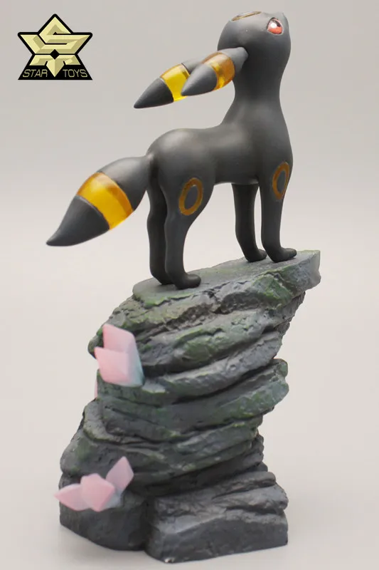 Модельные вентиляторы 18 см Карманный Монстр Espeon и Umbreon gk смола статуя фигурка игрушка для коллекции