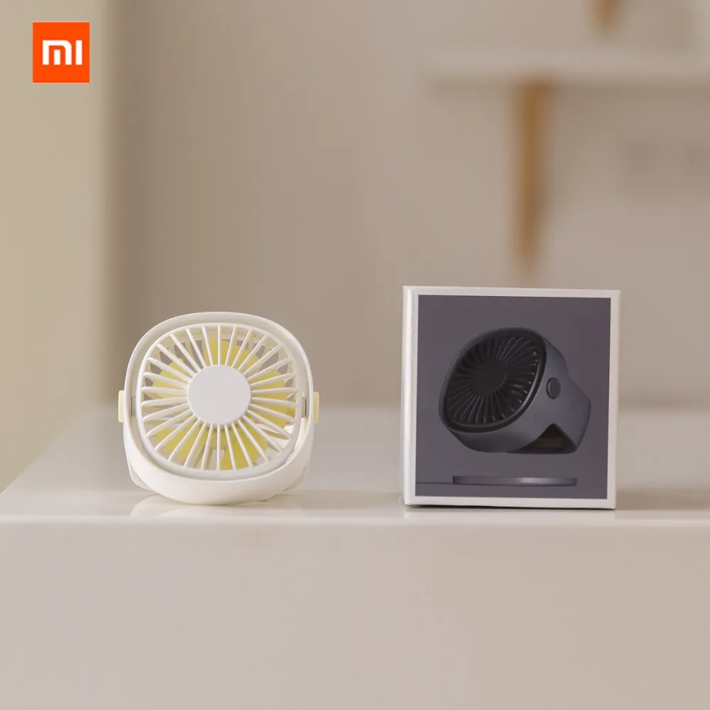 Xiaomi mijia Cafele переносной USB вентилятор мини настольный зажимный для бесшумный вентилятор 3 скорости вентилятора общежитии прикроватные настольные управления вентилятора