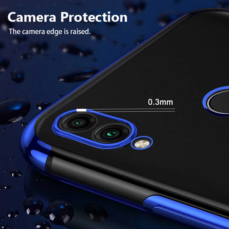 BiNFUL для Xiaomi Redmi Note 7 чехол с покрытием Мягкая силиконовая задняя крышка чехлы Pro Note7