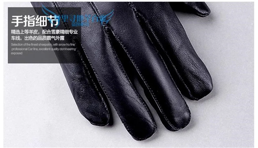 LongKeeper кожаные перчатки черные перчатки для Для мужчин Luvas Военная Униформа guantes армии de couro SX32