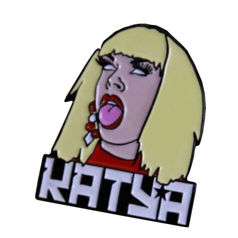 

Rupaul's Drag Race Katya Zamolodchikova Lapel Pin Badge