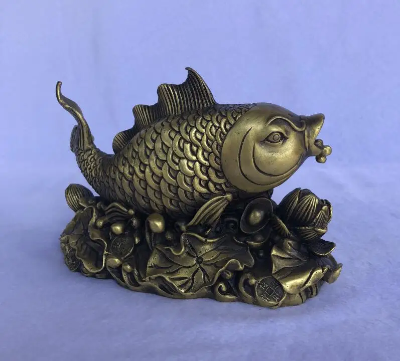 

Every year there is more than pure copper squid ornaments Jinlongyu Zhaocai Wangcai everything Ruyi home decoration crafts