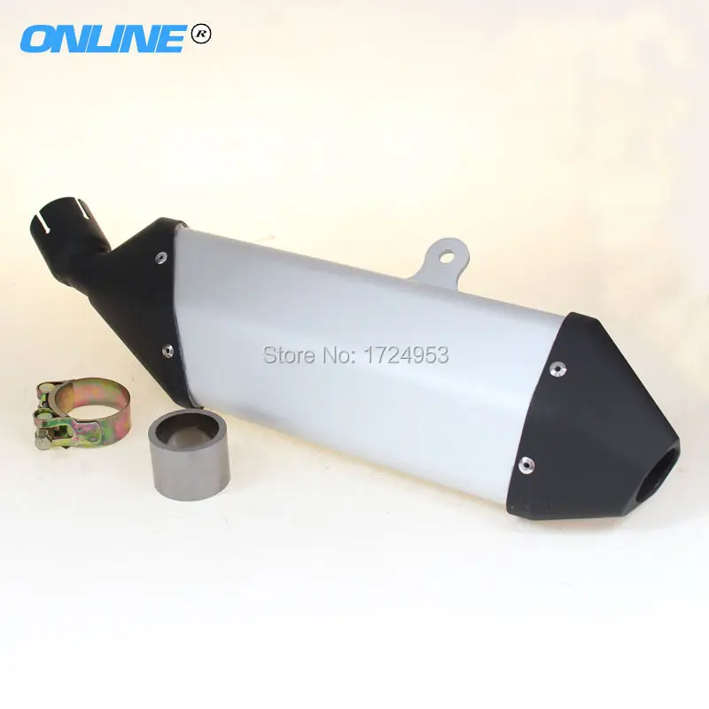 

Exhaust muffler pipe for 250cc 450cc EXC KLX YZF DRZ CR CRF RAM Dirt Bike MX Motocross Motorcycle