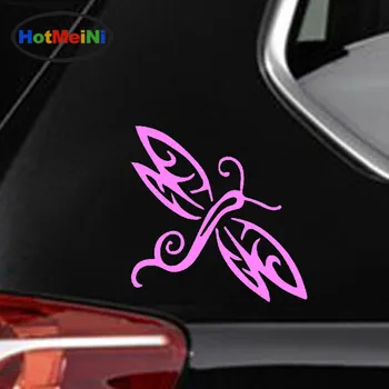 

HotMeiNi Car Sticker Jdm Car Styling Cute Insect Dragonfly Silhouette Window Bumper Decal Vinyl Truck Fridge Waterproof 13*13 cm