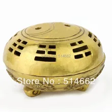 Фэншуй латунь BAGUA печь/BAGUA курильница