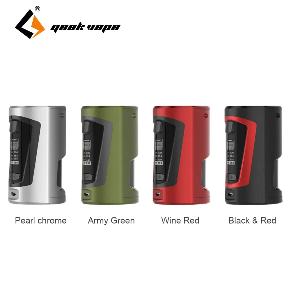 

Original GeekVape GBOX Squonker 200W TC Mod 8ml Bottle Capacity with AS Chipset for Stable Performance Max 200W Output Vape Mod