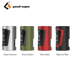 Оригинальный geekvape gbox squonker 200 Вт TC mod 8 мл бутылки Ёмкость с как Чипсет для стабильной работы MAX 200 вт Выход VAPE mod
