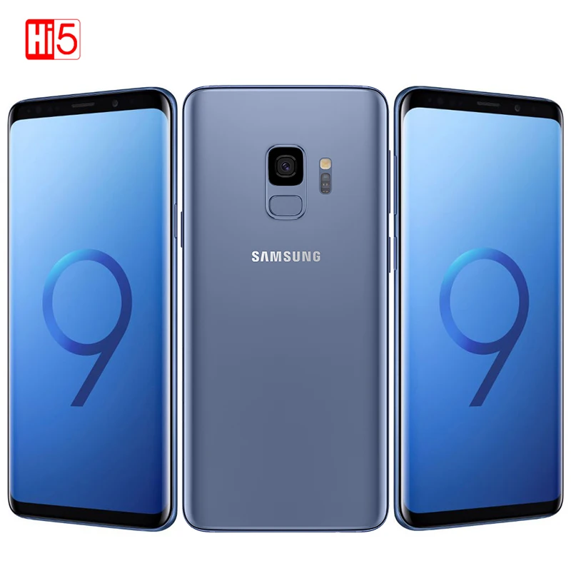 

Unlocked Original SAMSUNG Galaxy S9 5.8" Inch screen Android Fingerprint 4GB RAM 64GB ROM LTE Octa-core Mobile Phone