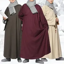 Унисекс зимняя теплая одежда в стиле Дзен лежали костюмы для медитации кунг-фу халат Униформа буддийские шаолинские монахи Халат