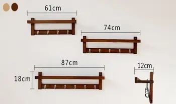 

Whole set Wall hanging Hangers Wall mount coat racks Household wall partitions Shelf