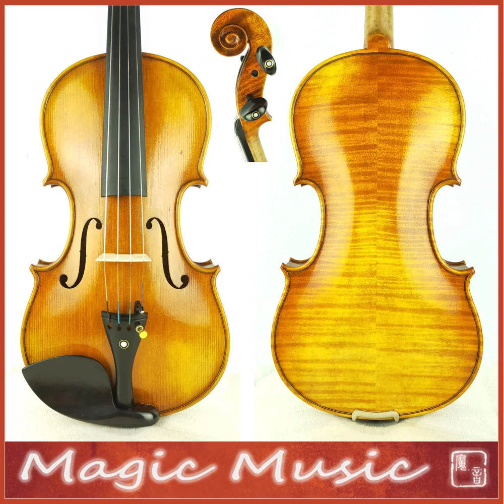 

Master Level! Copy of Antonius Strad Viotti 1709 Master Violin Size 4/4 #2049, With European Wood