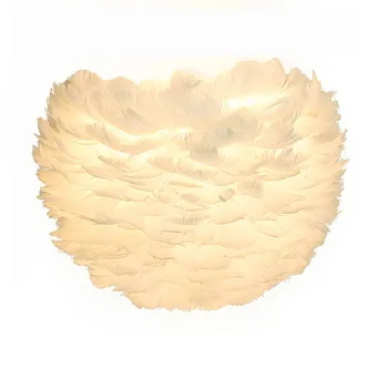 

Feather wall lamp modern design wall sconce wall lights for bedroom bedside room novelty lighting home decoration light fixtures