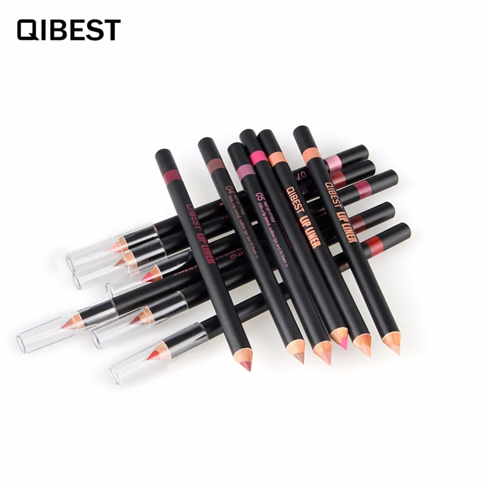 Brand Professional Matte Lip Liner Set Pencil Waterproof Long Lasting Lipliner Pen Lipstick Lip Gloss Makeup Set Beauty Cosmetic (3)