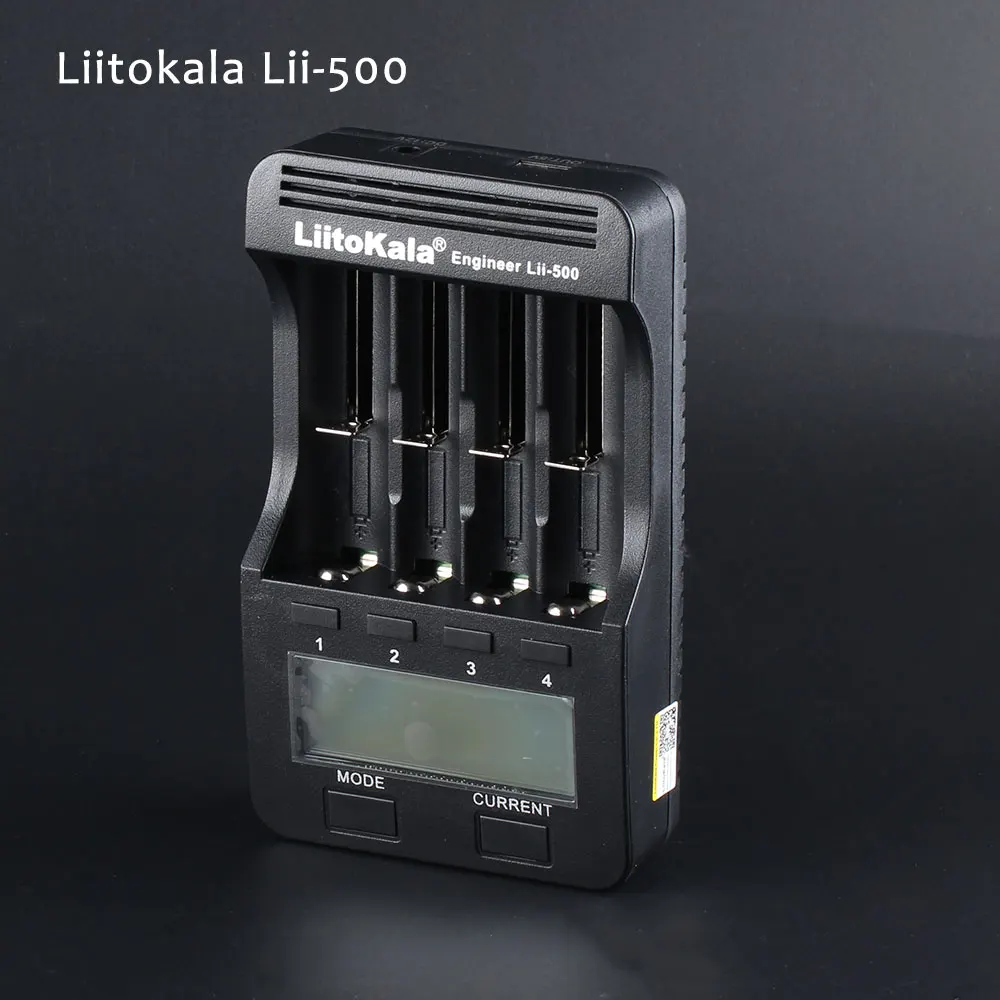 Аккумуляторное зарядное устройство LiitoKala с ЖК дисплеем 3 7 в 1 2 18650 26650 16340 14500 10440