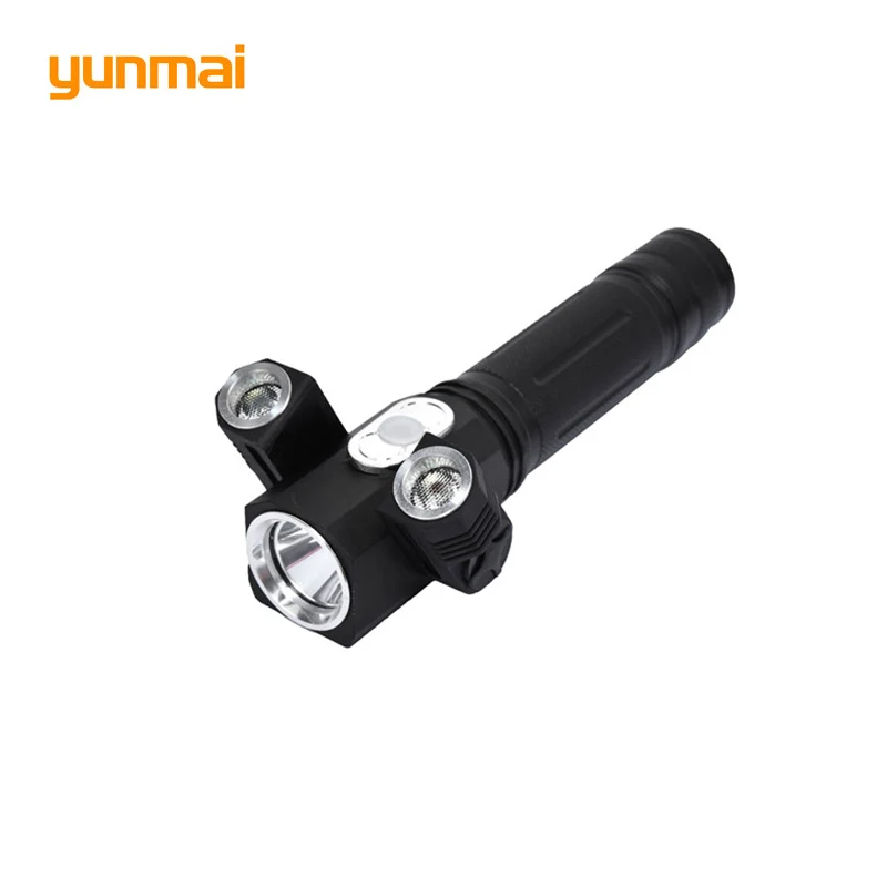 3800LM Cree xml t6+ 2Q5 фонарик мощный светодиодный фонарик перезаряжаемый фонарь вспышки света Применение 18650 Батарея для Кемпинг пеший туризм