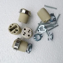 G9 Лампа держатель G9 Светодиодная лампа база держатель лампы разъем керамический G9 светильник 110-240 В керамическая розетка G9 галогенный светильник ing аксессуары